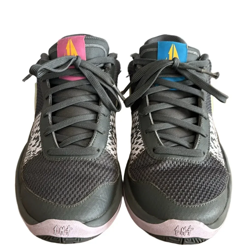 Nike Ja 1 Personal Touch Boys Black and Pastel Sneakers size 7.5